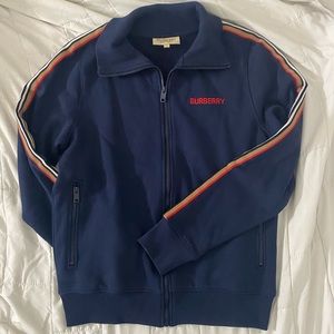 Authentic Burberry Zipper Jacket Crewneck